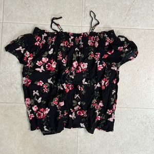 Off shoulder girls top